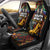 South African Heritage Day Car Seat Cover Springbok African Pattern - Wonder Print Shop