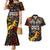 South African Heritage Day Couples Matching Mermaid Dress and Hawaiian Shirt Springbok African Pattern - Wonder Print Shop