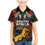 South African Heritage Day Family Matching Mermaid Dress and Hawaiian Shirt Springbok African Pattern - Wonder Print Shop