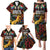 South African Heritage Day Family Matching Puletasi and Hawaiian Shirt Springbok African Pattern - Wonder Print Shop