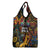 South African Heritage Day Grocery Bag Springbok African Pattern