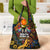 South African Heritage Day Grocery Bag Springbok African Pattern