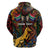 South African Heritage Day Hoodie Springbok African Pattern - Wonder Print Shop