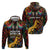 South African Heritage Day Hoodie Springbok African Pattern - Wonder Print Shop