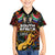 South African Heritage Day Kid Hawaiian Shirt Springbok African Pattern - Wonder Print Shop