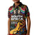 South African Heritage Day Kid Polo Shirt Springbok African Pattern - Wonder Print Shop