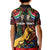 South African Heritage Day Kid Polo Shirt Springbok African Pattern - Wonder Print Shop