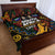 South African Heritage Day Quilt Bed Set Springbok African Pattern - Wonder Print Shop