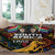 South African Heritage Day Round Carpet Springbok African Pattern