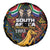 South African Heritage Day Spare Tire Cover Springbok African Pattern - Wonder Print Shop