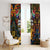 South African Heritage Day Window Curtain Springbok African Pattern