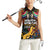 South African Heritage Day Women Sleeveless Polo Shirt Springbok African Pattern