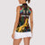 South African Heritage Day Women Sleeveless Polo Shirt Springbok African Pattern