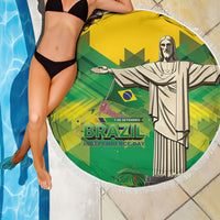 Brazil Christ The Redeemer Beach Blanket Sete de Setembro