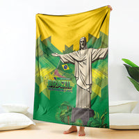 Brazil Christ The Redeemer Blanket Sete de Setembro