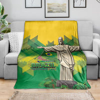 Brazil Christ The Redeemer Blanket Sete de Setembro