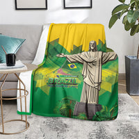Brazil Christ The Redeemer Blanket Sete de Setembro
