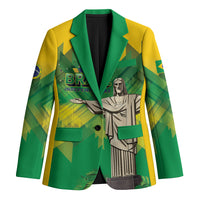 Personalized Brazil Christ The Redeemer Blazer Sete de Setembro