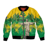 Personalized Brazil Christ The Redeemer Bomber Jacket Sete de Setembro