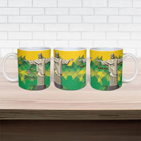 Personalized Brazil Christ The Redeemer Ceramic Mug Sete de Setembro