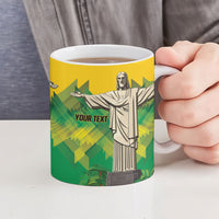 Personalized Brazil Christ The Redeemer Ceramic Mug Sete de Setembro
