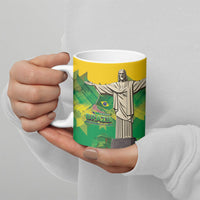 Personalized Brazil Christ The Redeemer Ceramic Mug Sete de Setembro