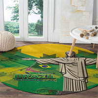 Brazil Christ The Redeemer Round Carpet Sete de Setembro