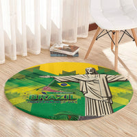 Brazil Christ The Redeemer Round Carpet Sete de Setembro