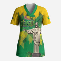 Personalized Brazil Christ The Redeemer Scrub Top Sete de Setembro