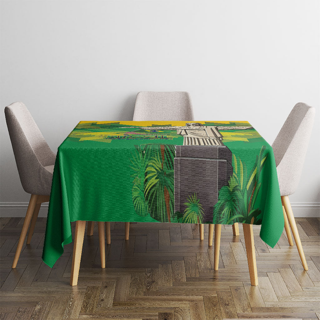 Brazil Christ The Redeemer Tablecloth Sete de Setembro