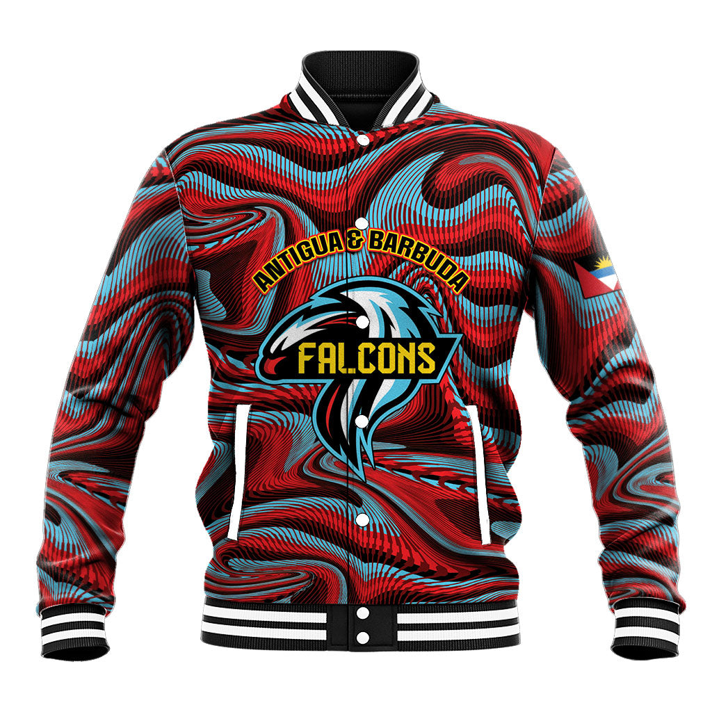 Custom Antigua and Barbuda Cricket Falcons Baseball Jacket Go Champions Special Edition