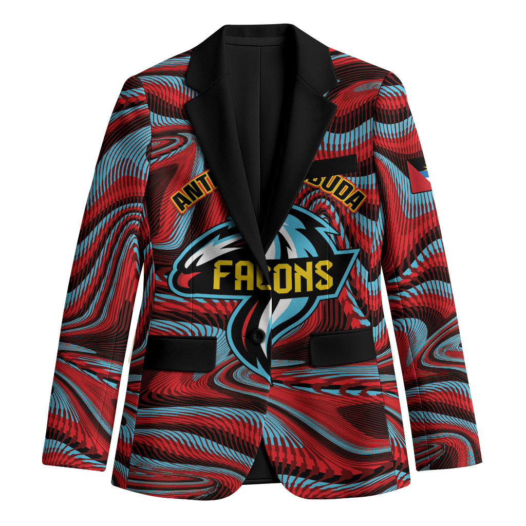 Custom Antigua and Barbuda Cricket Falcons Blazer Go Champions Special Edition