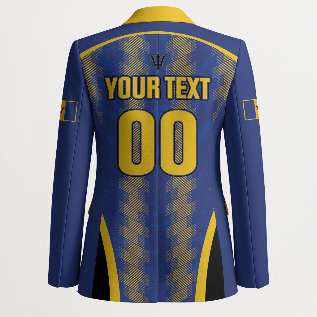 Custom Barbados 2026 Tridents Cricket Blazer Go Champions