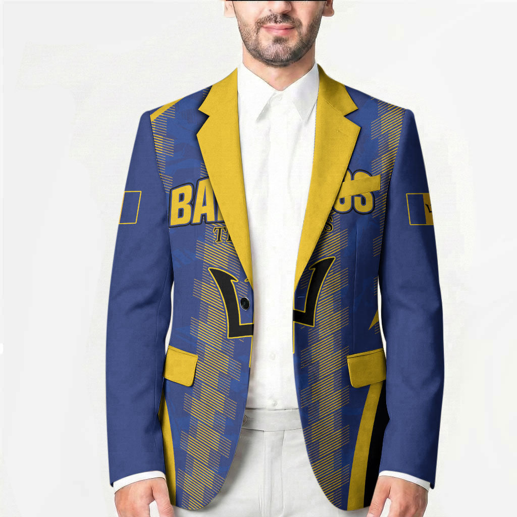 Custom Barbados 2026 Tridents Cricket Blazer Go Champions