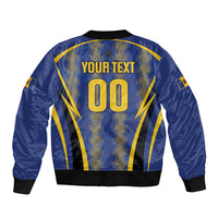 Custom Barbados 2026 Tridents Cricket Bomber Jacket Go Champions