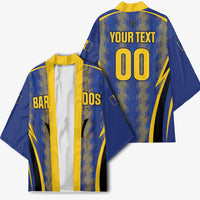 Custom Barbados 2026 Tridents Cricket Kimono Go Champions