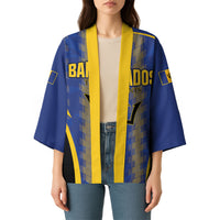 Custom Barbados 2026 Tridents Cricket Kimono Go Champions