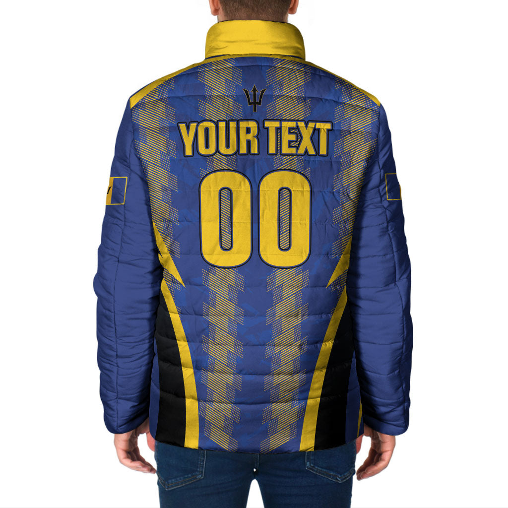 Custom Barbados 2026 Tridents Cricket Padded Jacket Go Champions