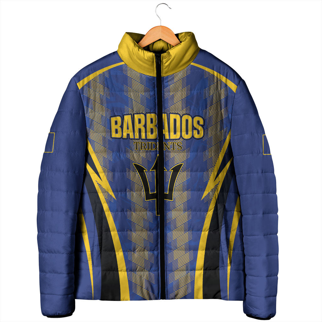 Custom Barbados 2026 Tridents Cricket Padded Jacket Go Champions