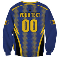 Custom Barbados 2026 Tridents Cricket Sweatshirt Go Champions