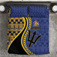 Barbados Trident Bedding Set Afro-Barbadians Kente Pattern