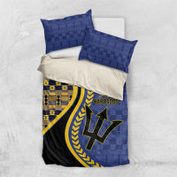 Barbados Trident Bedding Set Afro-Barbadians Kente Pattern