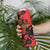 Personalised Albania Eagle Skinny Tumbler Red Poppy Flowers - Wonder Print Shop