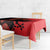 Albania Eagle Tablecloth Red Poppy Flowers - Wonder Print Shop