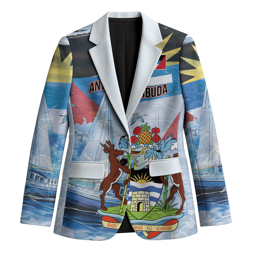 Personalized Antigua and Barbuda Sailing Blazer Caribbean Sailing