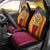 Sri Lanka Independence Day Car Seat Cover Golden Lion Sinha Flag Style - Wonder Print Shop