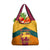 Sri Lanka Independence Day Grocery Bag Golden Lion Sinha Flag Style