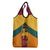 Sri Lanka Independence Day Grocery Bag Golden Lion Sinha Flag Style