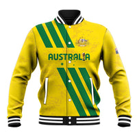 Custom Soccer 2026 Australia Baseball Jacket Socceroos Go Glory