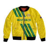 Custom Soccer 2026 Australia Bomber Jacket Socceroos Go Glory